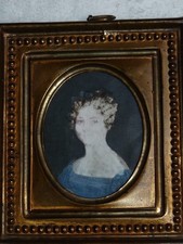 Ancien Tableau miniature