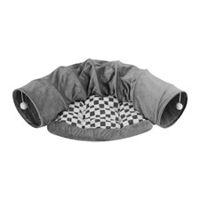 Tunnel et lit pour chat