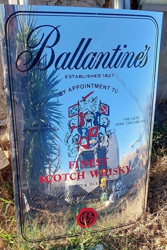 Plaque ballantines effet - plaque,