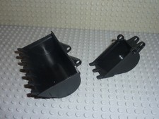 Godet pelle LEGO TECHNIC excavator bucket ref 2951 + 2950 Set 8069/42023/5284