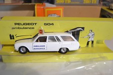 Solido Ancienne Peugeot 504 Break  Ambulance  Ref :23