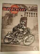 Revue Motocycles et Scooters 1950   anciennes Motos vintage