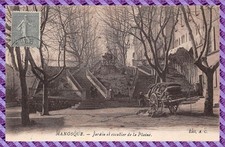 Manosque - Jardin et escalier de la plaine (chariot à main Collier)