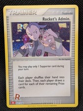 Carte Pokemon ROCKET'S ADMIN -