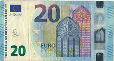 Billet de 20 Euros Rare Disney  – Lettre  R 003 A1, Signé Draghi, Tampon CK