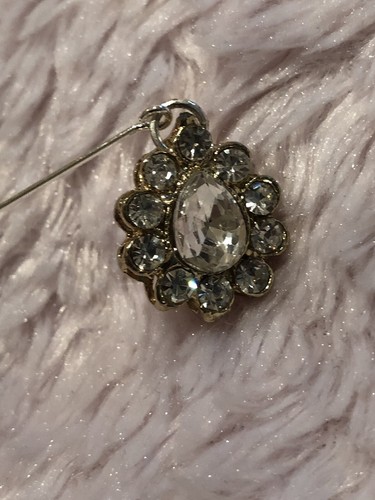 Broche hijab argent