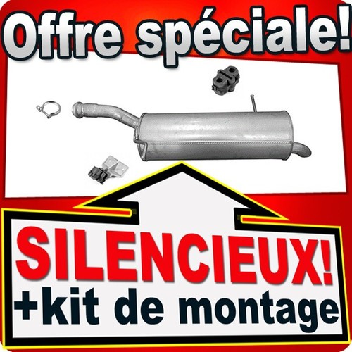 Silencieux arriere pour - silencieux,