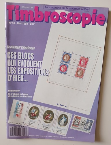 Timbroscopie mai 1989 - n°,