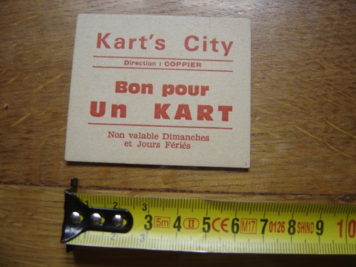 Jeton carton billet - jeton, ticket