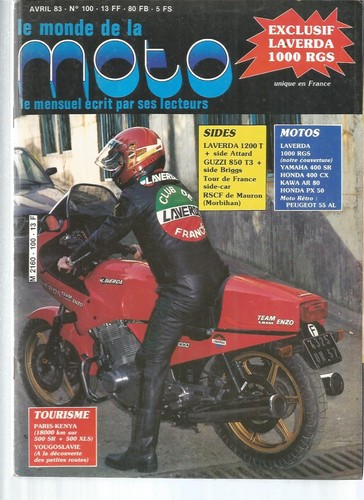 Monde moto n 100 - de, n°100