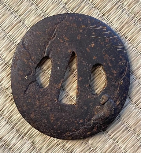 Garde épée tsuba japonais