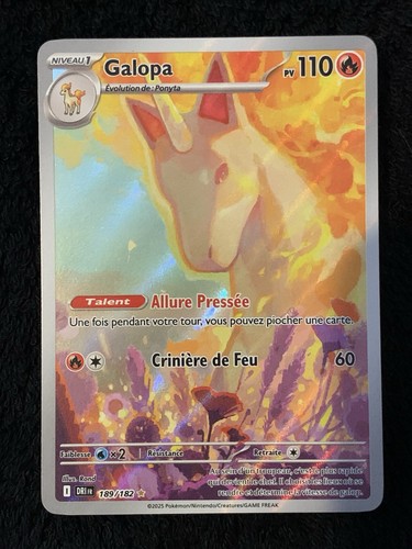Carte pokémon galopa ar - -,