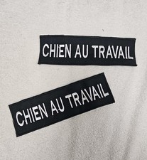 Pack 2 Bandes Chien Au Travail