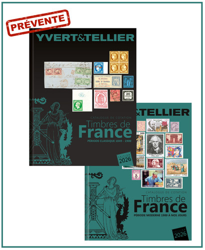 Nouveauté catalogue yvert - nouveauté,
