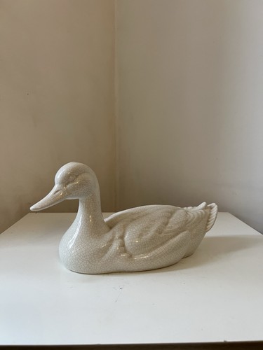 Canard céramique craquelé - en,