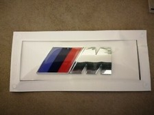 Emblème Logo Coffre M Pour BMW Chromé 73mm Neuf envoie suivi
