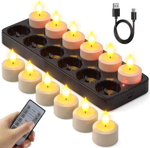 Bougie led chauffe - bougie,