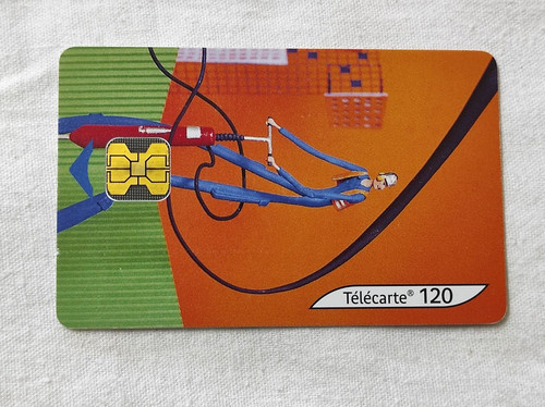 Télécarte française metiers - française,