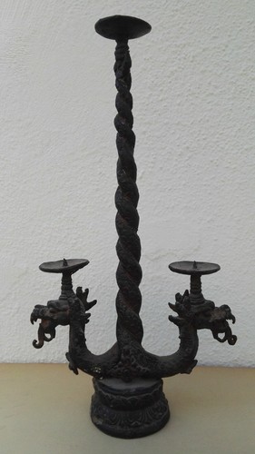Bougeoir têtes de - bougeoir,