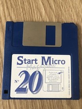 DISQUETTE START MICRO MAGAZINE Nº20 ATARI 520 1040 ST STE RARE