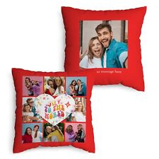 Coussin Photo Personnalisé 9 - Joie Au Monde - Cadeau Photo Personnalisé De Noël