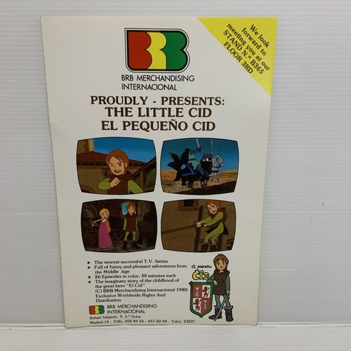 Rare prospectus ancien brb - rare,