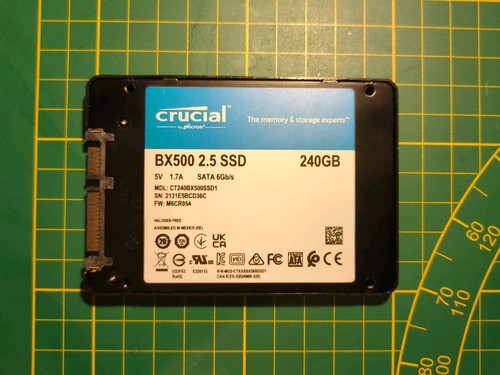 Disque dur ssd 240gb - 240gb, crucial