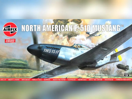 Airfix north american 51d - american, p-51d