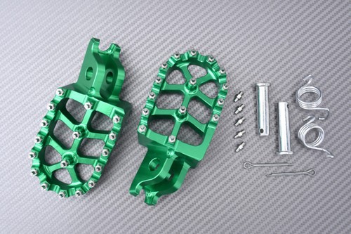 Repose pieds vert alu g - d, &