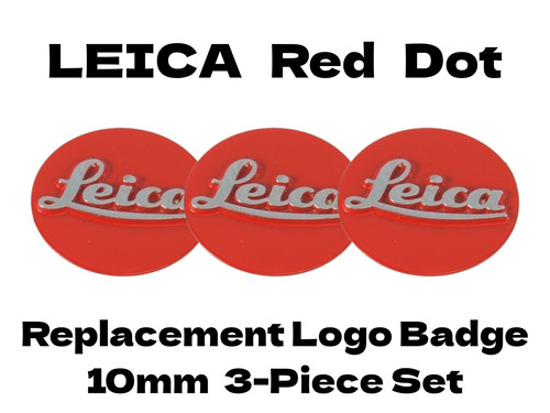 Lot badges logo - 3, rouge