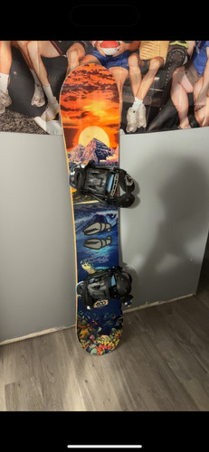 Snowboard 159cm ocean themed - 159cm,