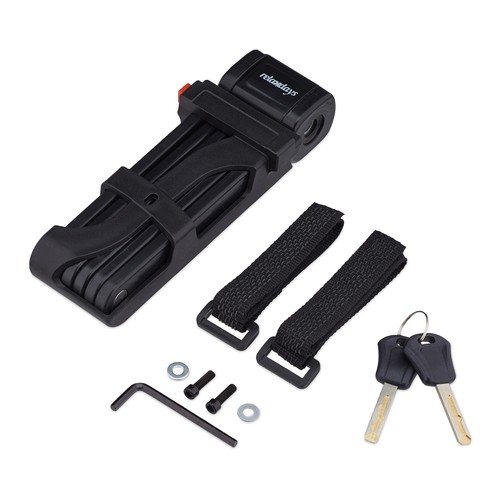 Antivol velo cadenas pliable