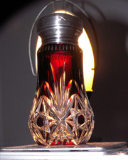  Saupoudreuse Sucrier Cristal st louis baccarat ?et Argent Massif XIXème Minerve