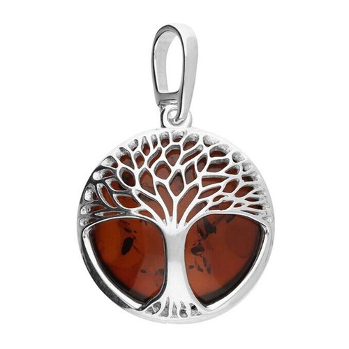 Pendentif chaîne arbre de - et,