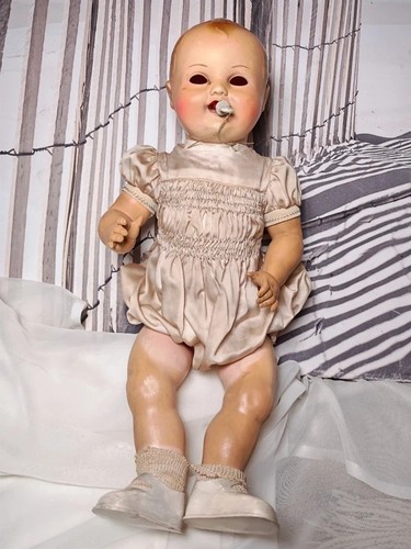Poupée ancienne raynal bébé - poupée,