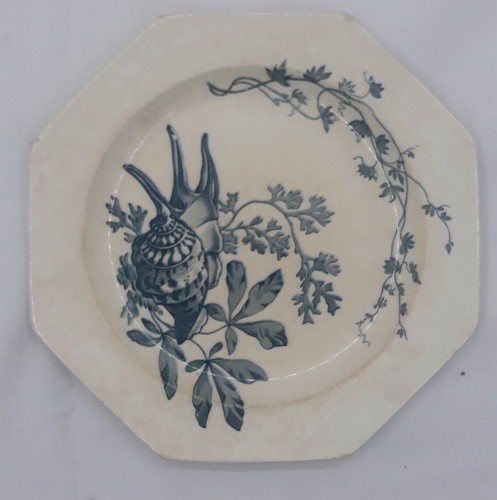 Assiette octogonale polychrome - octogonale,