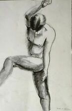 Beau Fusain De Nu Homme ( Atelier Schintone)