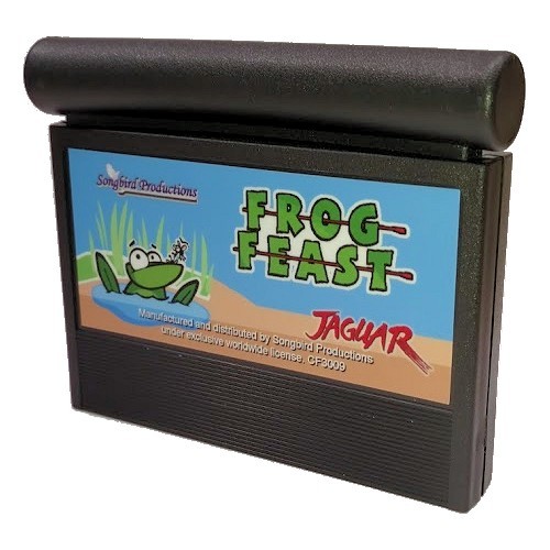 Atari jaguar frog feast - frog,