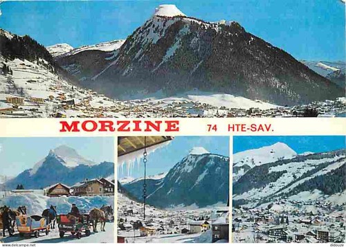 Carte postale morzine - postale,