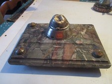 artisanat de poilu  ww1 , encrier d' ABLAIN ST NAZAIRE , NOTRE DAME DE LORETTE