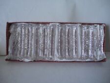 Lot de porte couteaux en verre