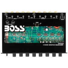 1 BOSS AUDIO SYSTEMS EQ1208 Eq 1208 Pre-amp Equalizer 2 Entrées Rca 3 Sorties
