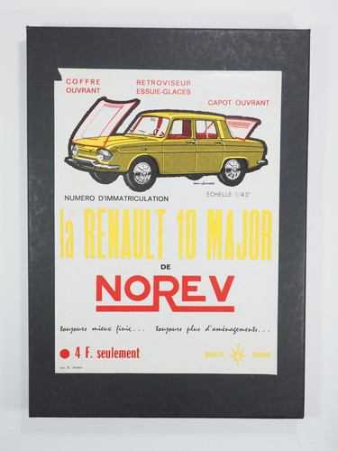 Norev affichette revendeur - -,