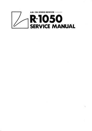 Service manuel instructions - manuel, d'instructions
