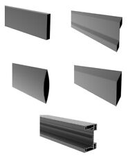 MUSTERS Panneau De Clôture En Aluminium Anthracite 100Mm