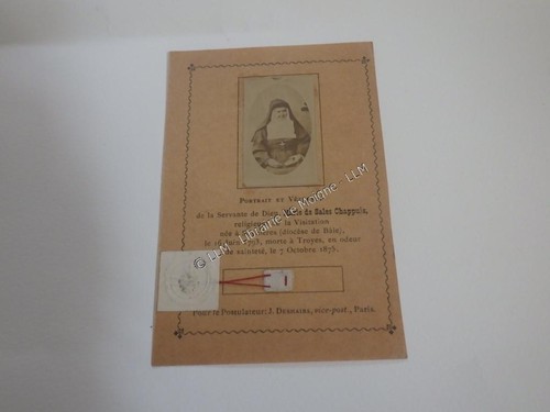 1880 image pieuse - marie, de