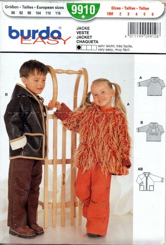 Patron burda easy 9910 - easy,