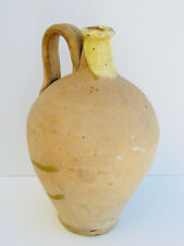 PLONGEON ANCIEN, CRUCHE À EAU  TERRE CUITE VERNISSÉE MIDI DE LA FRANCE SUD-OUEST