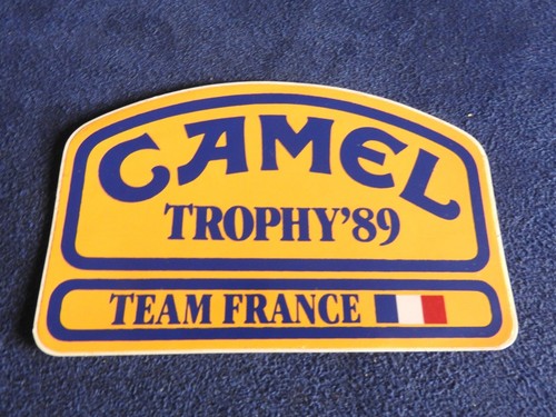 Autocollant camel trophy 1989 - autocollant,