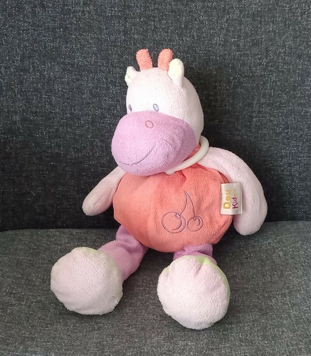Doudou peluche girafe - c1-, vache
